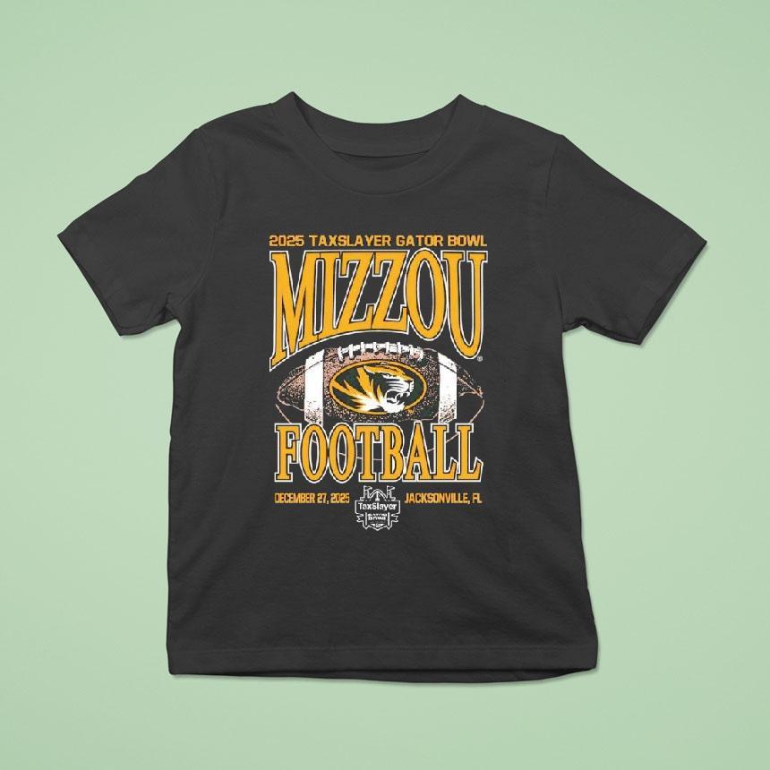 Mizzou Tigers Tax Slayer Gator Bowl Football Oval Tiger Head T Shirt Mizzou Tigers Tax Slayer Gator Bowl Football Oval Tiger Head T Shirt