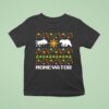 Monevator Buffalo Bear Ugly Christmas T Shirt