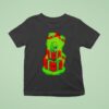 Monster In Gift Box Christmas T Shirt