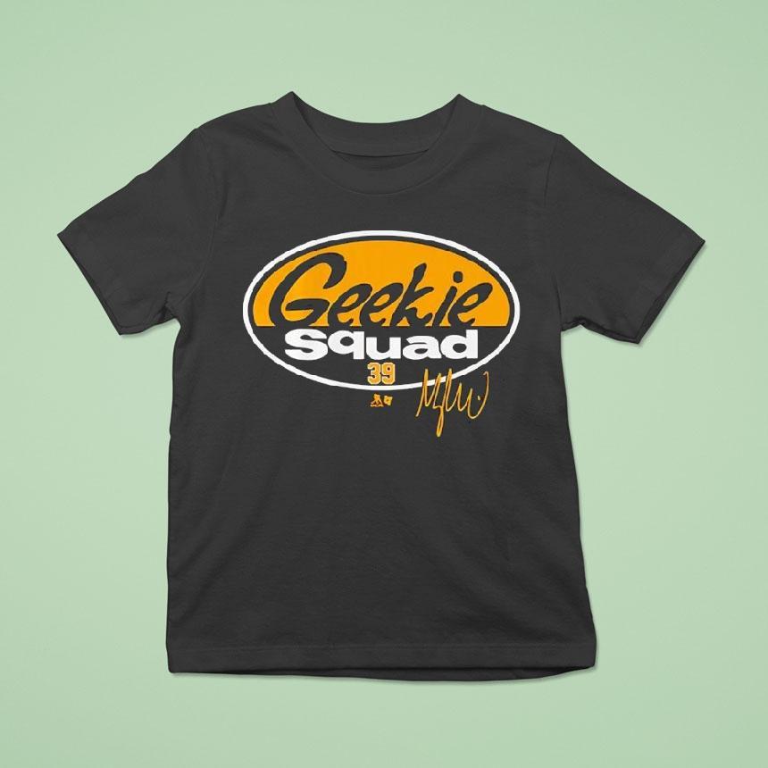 Morgan Geekie Squad Signature Number Graphic T Shirt Morgan Geekie Squad Signature Number Graphic T Shirt