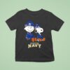 Navy Midshipmen X Snoopy And Charlie Brown T Shirt