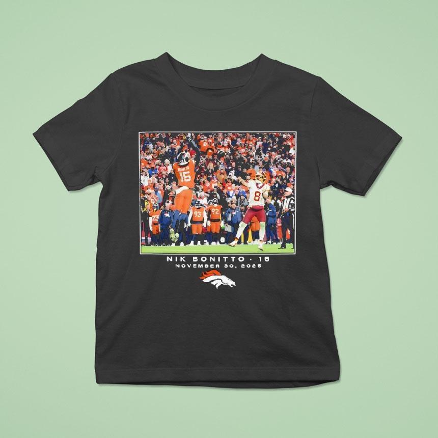 Nik Bonitto Denver Broncos Nfl Flash Features Week Big Tall T Shirt Nik Bonitto Denver Broncos Nfl Flash Features Week Big Tall T Shirt