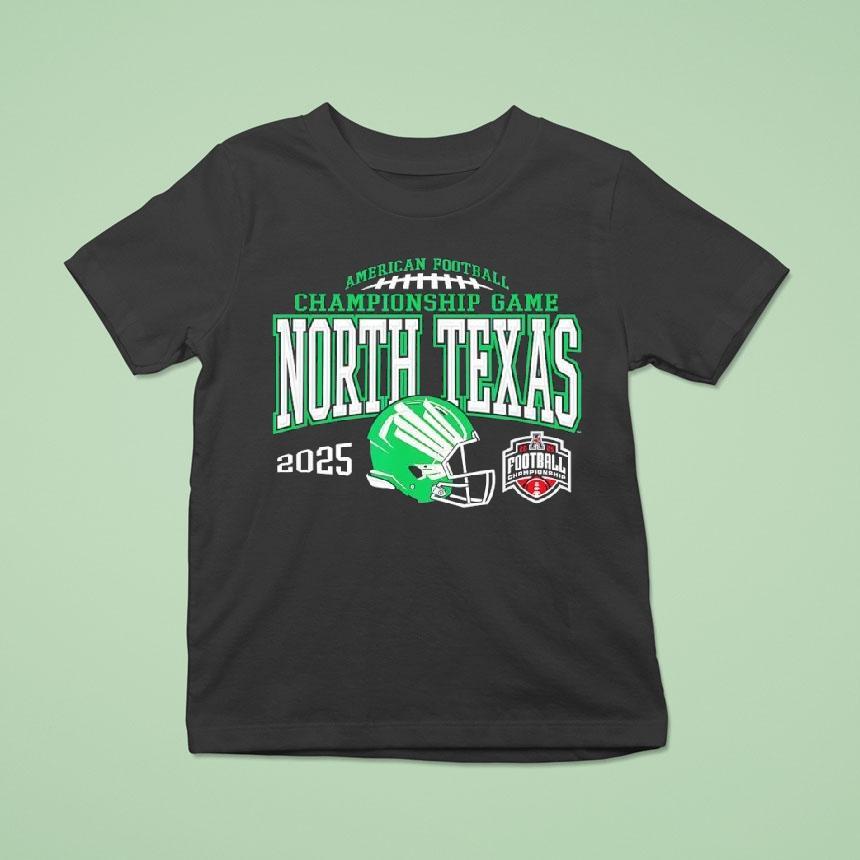 North Texas Mean Green American Football Championship Game T Shirt North Texas Mean Green American Football Championship Game T Shirt