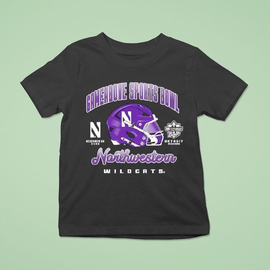 Northwestern Football Gameabove Sports Bowl Wildcats T Shirt Northwestern Football Gameabove Sports Bowl Wildcats T Shirt