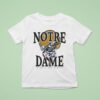 Notre Dame Fighting Irish Helmet Wake Up The Echoes T Shirt