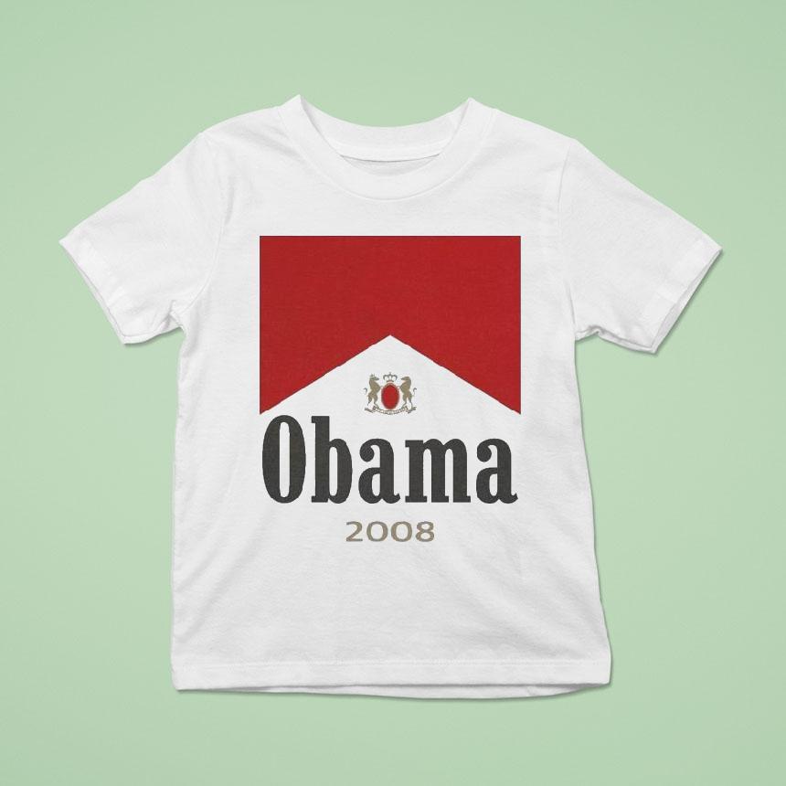 Obama Cigarettes Marlboro T Shirt Obama Cigarettes Marlboro T Shirt