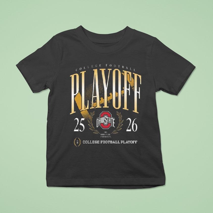 Ohio State Buckeyes College Football Playoff Heavyweigh T Shirt Ohio State Buckeyes College Football Playoff Heavyweigh T Shirt