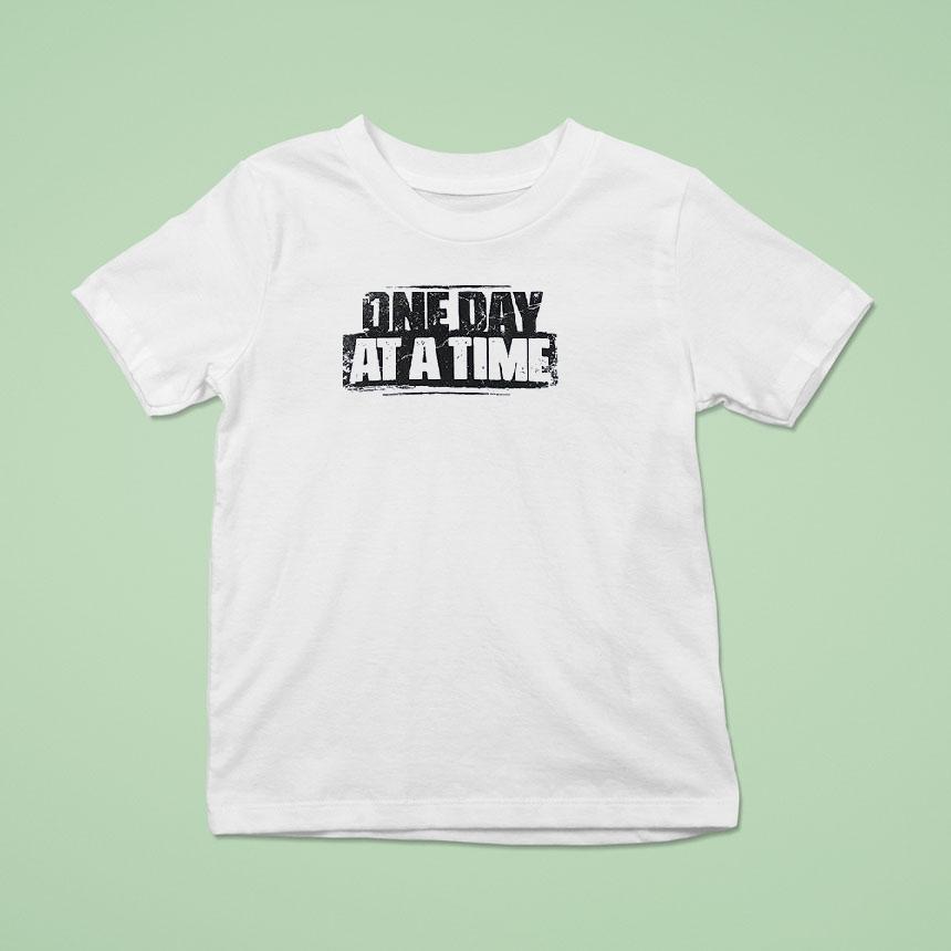 One Day At A Time Remember Fear Is An Obstacle Failure Is A Detour T Shirt One Day At A Time Remember Fear Is An Obstacle Failure Is A Detour T Shirt