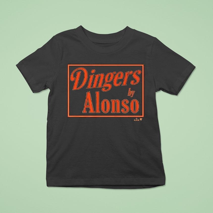 Pete Alonso Baltimore Dingers Sign T Shirt Pete Alonso Baltimore Dingers Sign T Shirt