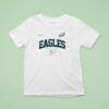 Philadelphia Eagles Barry Manilow Once Before I Go Signature T Shirt