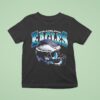 Philadelphia Eagles Gradient Helme T Shirt