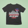 Philadelphia Phillies Red October Skyline Names T Shirt