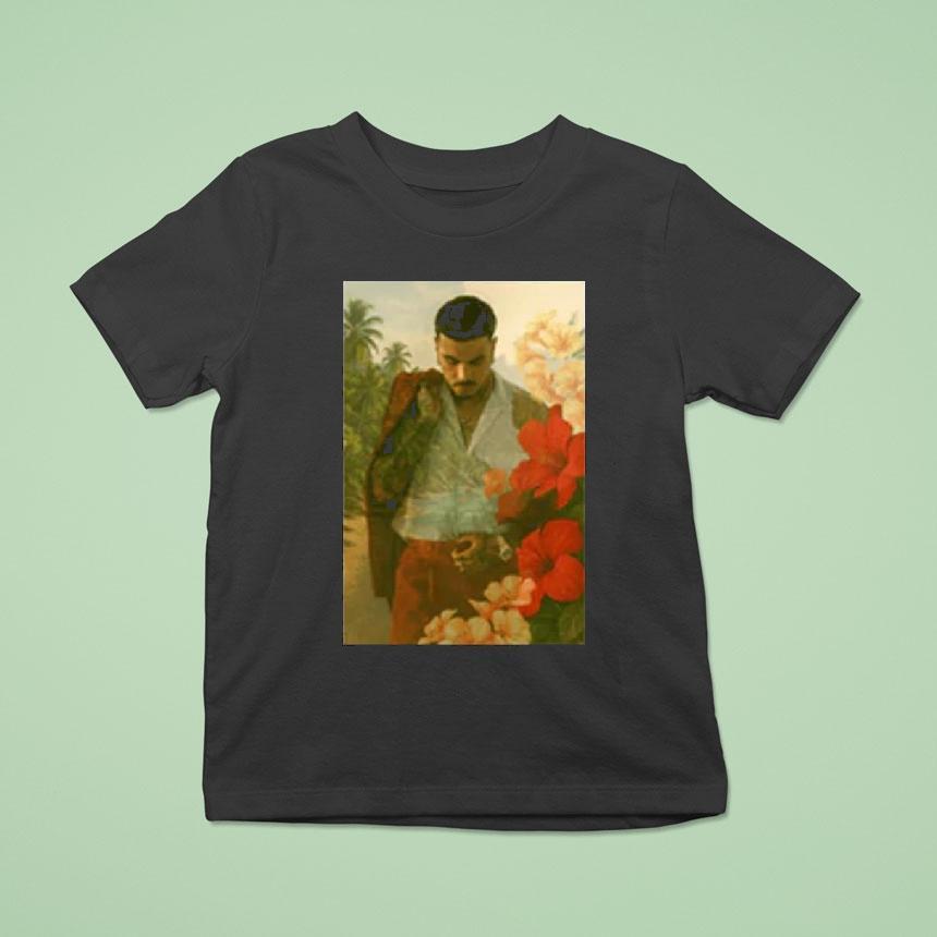 Rauw Alejandro Raul Portrai T Shirt Rauw Alejandro Raul Portrai T Shirt