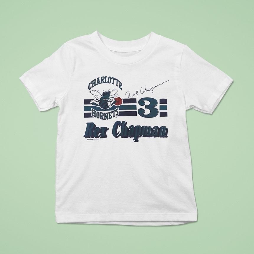 Rex Chapman Charlotte Hornets Basketball Nutmeg Nba Vintage S T Shirt Rex Chapman Charlotte Hornets Basketball Nutmeg Nba Vintage S T Shirt