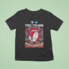 Salute To Veterans Bowl Ncaa College Football Season Troy Trojans X Grateful Dead Skull T Shirt