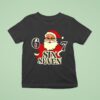 Santa Claus Holding Six Seven Merry Christmas T Shirt