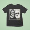 Santa Claus Selfie Bigfoot Christmas Sasquatch Rock T Shirt