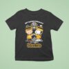 Snoopy And Charlie Brown Pittsburgh Slers Football Rd Anniversary Seasons T Shirt