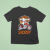 Snoopy And Woodstock Harley Davidson Motorcycle T Shirt