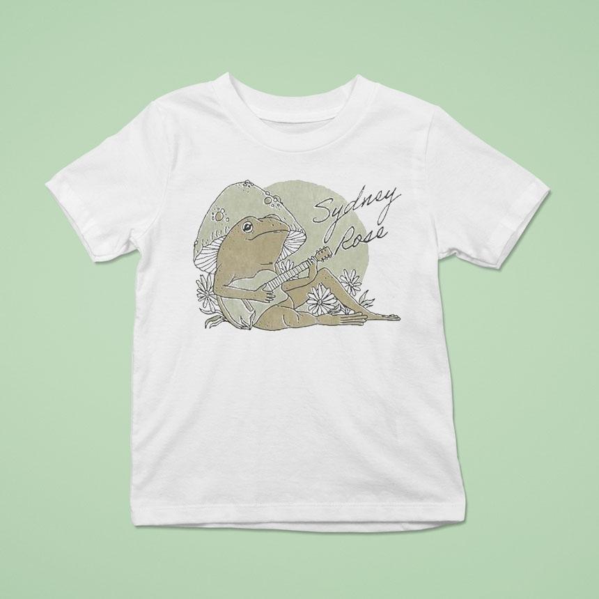 Sydney Rose Frog Guitar T Shirt Sydney Rose Frog Guitar T Shirt