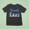 Tennessee Titans X Goofy X Donald Duck X Mickey Mouse X Stitch Abbey Road T Shirt