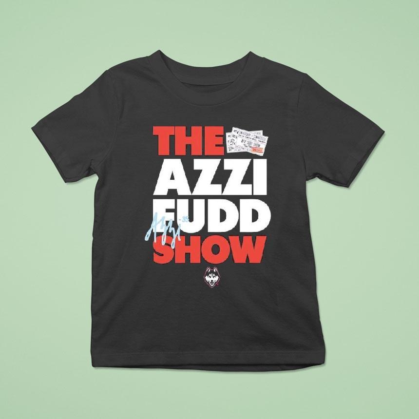 The Azzi Fudd Show Uconn Huskies Logo T Shirt The Azzi Fudd Show Uconn Huskies Logo T Shirt