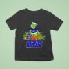 The Grinch And Max New York Giants Christmas Helmet Items T Shirt