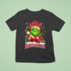 The Grinch X Ball And Helmet Indiana Hoosiers Merry Christmas T Shirt