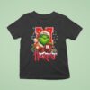 The Grinch X Ball And Helmet Nebraska Huskers Merry Christmas T Shirt