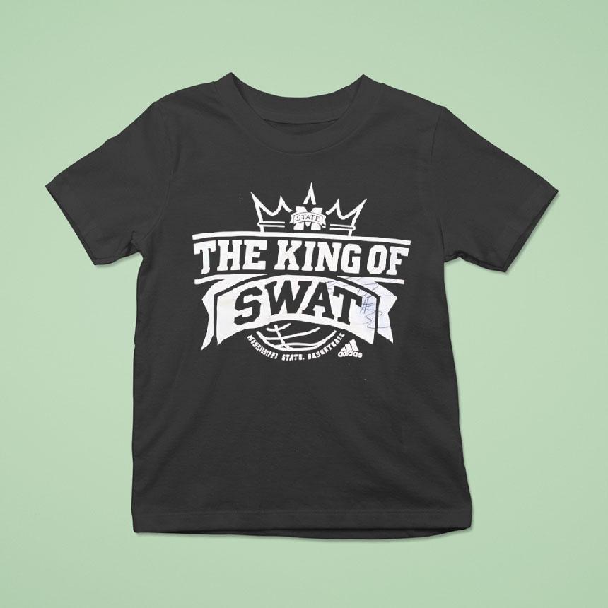 The King Of Swat Ncaa Mississippi State Bulldogs T Shirt The King Of Swat Ncaa Mississippi State Bulldogs T Shirt