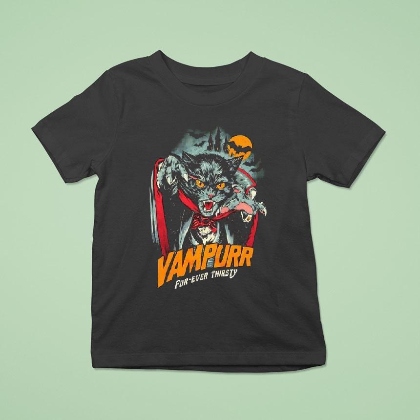 The Return Of Vampurr Fur Ever Thirsty Vampire Ca T Shirt The Return Of Vampurr Fur Ever Thirsty Vampire Ca T Shirt