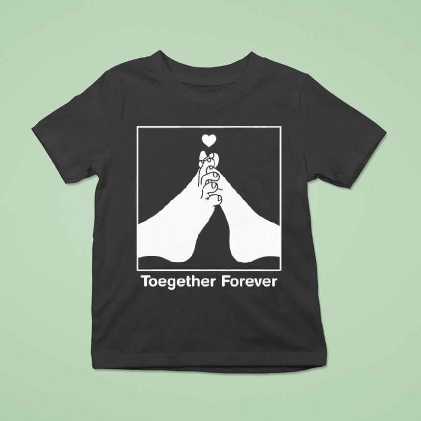Toegether Forever Back T Shirt Toegether Forever Back T Shirt