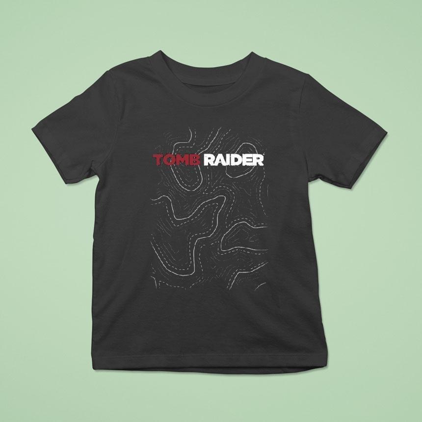 Tomb Raider Map T Shirt Tomb Raider Map T Shirt