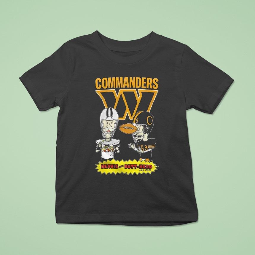 Washington Commanders Beavis And Butt Head T Shirt Washington Commanders Beavis And Butt Head T Shirt