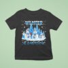 Winter Wonderland Snowman Family Snowflake Cozy Winter Scene T Shirt