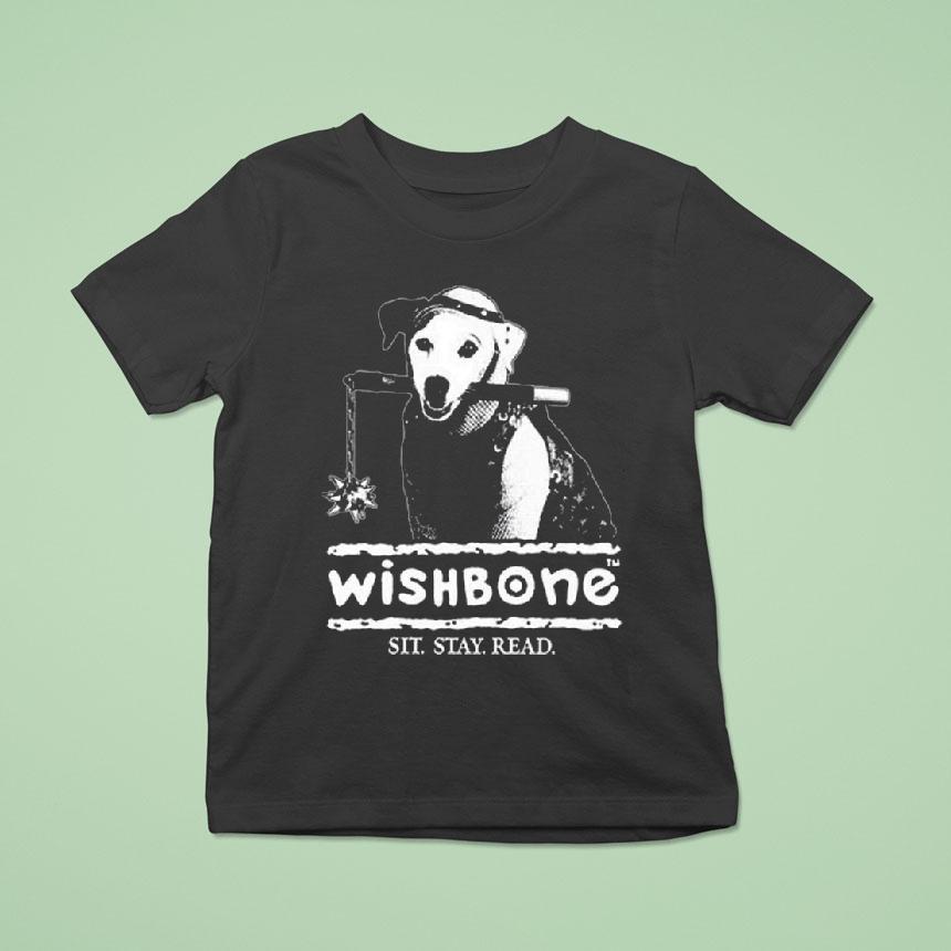 Wishbone Sit Stay Read T Shirt Wishbone Sit Stay Read T Shirt