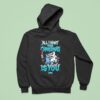 All I Want For Christmas Is You Violent Snowman Knife Hoodie