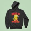 Bart Simpson Bloodshot Smoke Up Bitches Hoodie