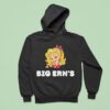 Big Ern S Blonde Pinup Face Retro Hoodie