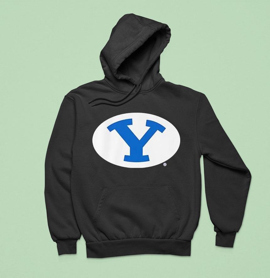 Byu Cougars Y Logo Hoodie Byu Cougars Y Logo Hoodie