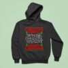 Christmas Tree Alphabet Lights Hoodie