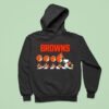 Cleveland Browns X Peanuts Snoopy Abbey Road Hoodie