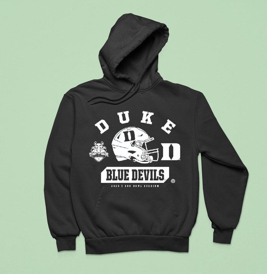 Duke Blue Devils Sun Bowl Stadium Hoodie Duke Blue Devils Sun Bowl Stadium Hoodie