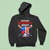 Eat Sleep Baseball Repeat Funny Ice Cream Drip Crossed Bats Hoodie
