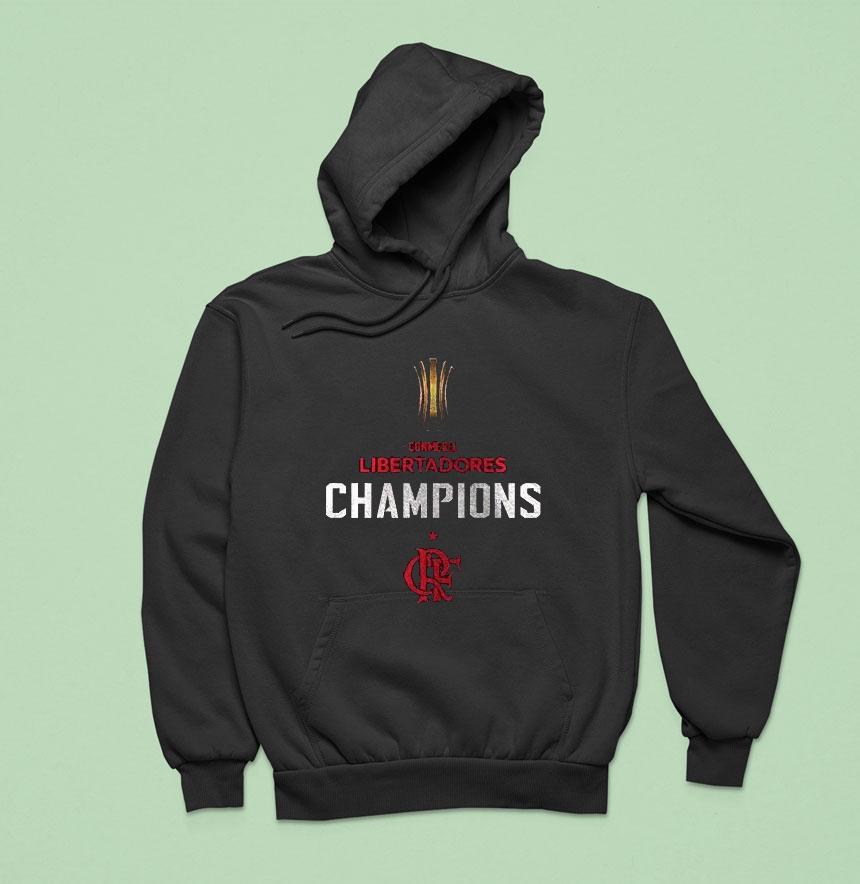 Flamengo Conmebol Libertadores Champions Graphic Hoodie Flamengo Conmebol Libertadores Champions Graphic Hoodie