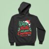 Funny Deck The Hall Not Your Coworkers Christmas Quote Hoodie