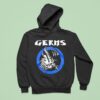 Germs Mohawk Skull Hoodie