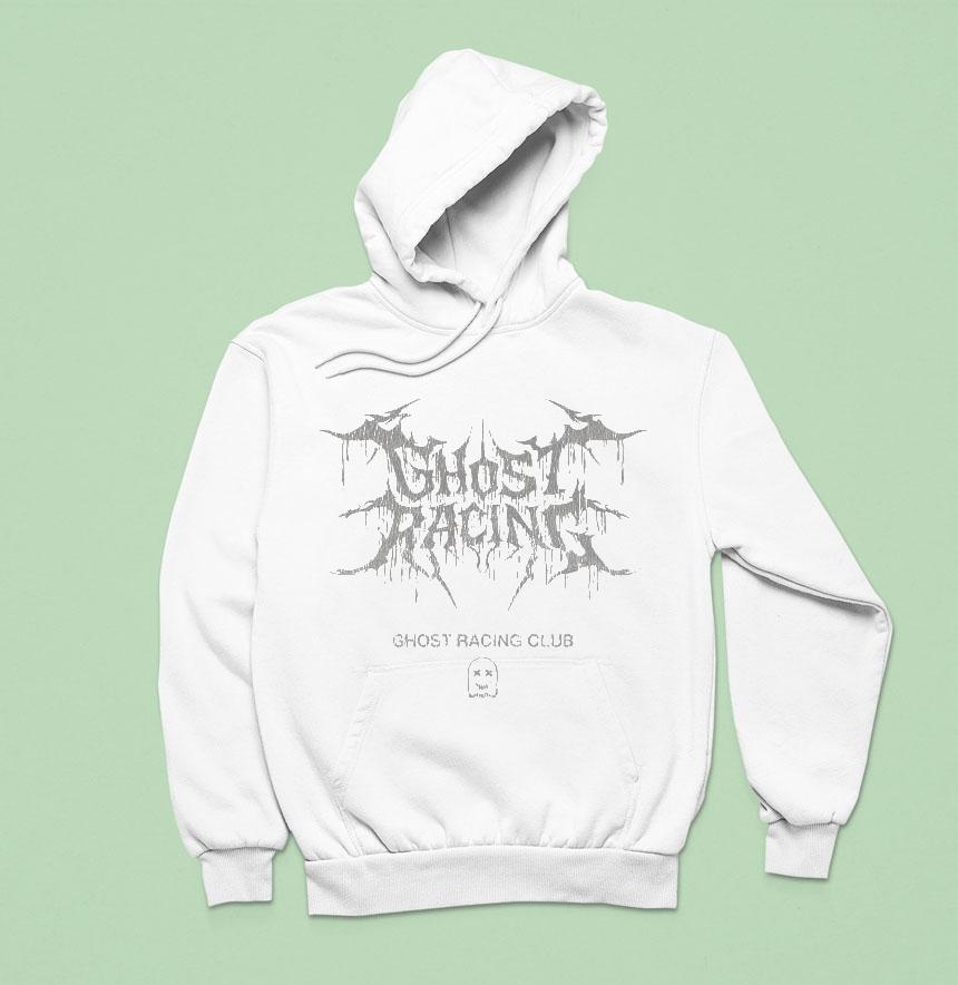 Ghost Racing Club Reflective Sigil Hoodie Ghost Racing Club Reflective Sigil Hoodie