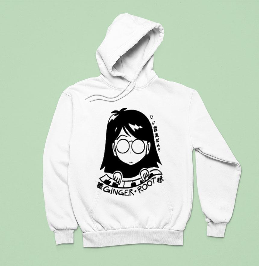Ginger Root Cam Face Hoodie Ginger Root Cam Face Hoodie