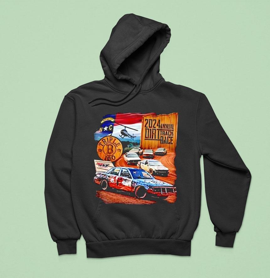 Greg Biffle Triple B Dirt Annual Track Bace Hoodie Greg Biffle Triple B Dirt Annual Track Bace Hoodie
